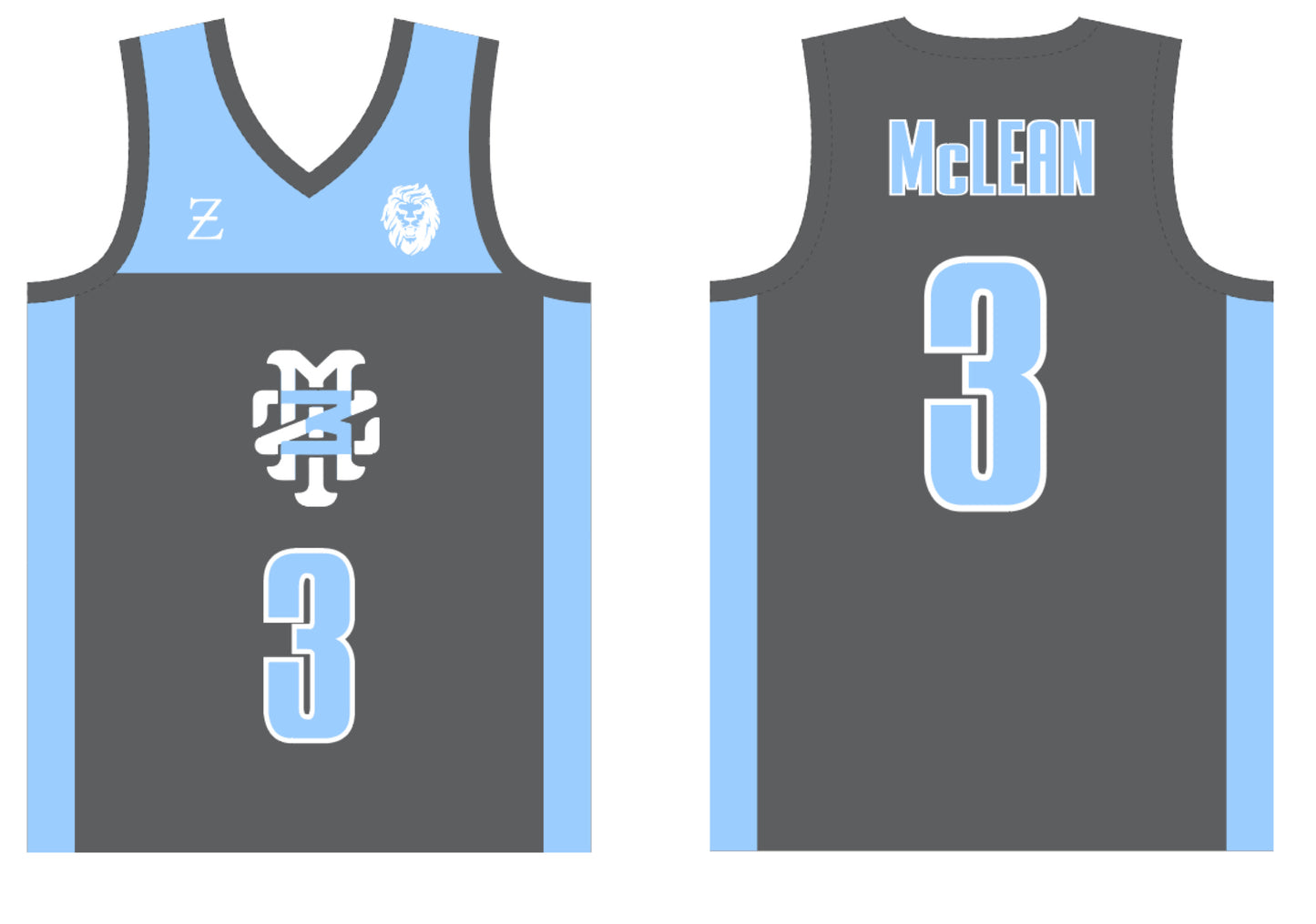 3Truey 3K80 Basketball Jersey — Zavian McLean